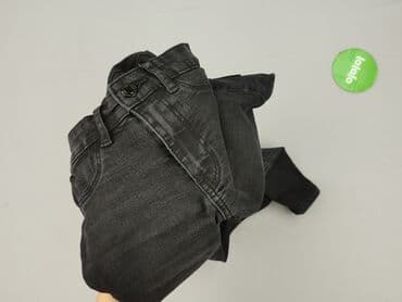 szare szerokie jeansy: Sinsay, Jeansy damskie, rozmiar L — 5