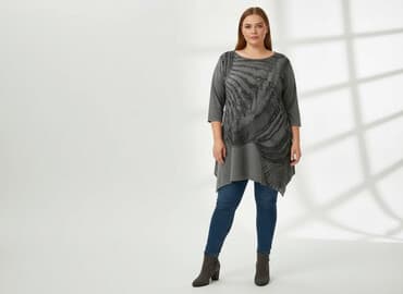 tunika damska: Tunika damska, rozmiar 4XL — 7