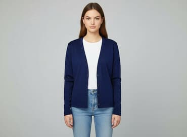 kurt cobain sweter w paski: Kardigan damski, rozmiar S — 6