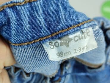 kamizelka softshell: Spodnie jeansowe, So cute, 2-3 lat, 98, stan - Bardzo dobry — 4