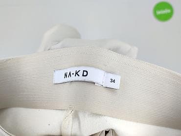 spodnie hello kitty olx: NA-KD, Spodnie materiałowe damskie, rozmiar XS — 4