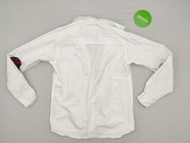 koszula z bufiastymi rękawami zara: Сорочка 15 р., стан - Дуже гарний, візерунок - Клітинка, колір - Білий — 3