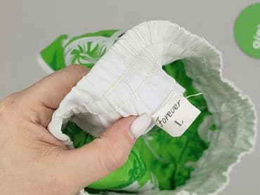 krótkie spodenki zielone: Forever, Szorty damskie, rozmiar L — 4