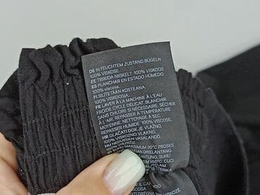 duże rozmiary ekskluzywne sukienki plus size: H&M, Material trousers for women, size M (EU 38) — 5