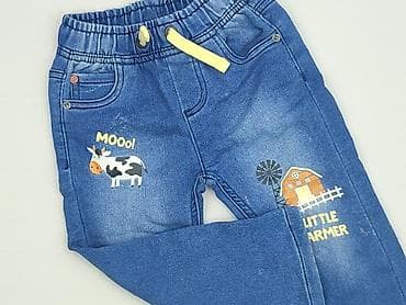 overalls gap: Spodnie jeansowe, 12-18 miesięcy, stan - Bardzo dobry — 1