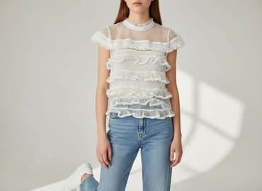 river island sukienki: River Island, Bluzka damska, rozmiar S — 7