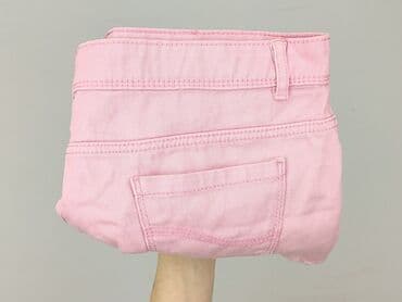 różowe szorty jeansowe damskie: Denim Co, Szorty damskie, rozmiar M — 5