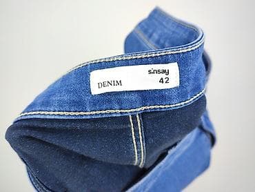garnitury wiry: Sinsay, Jeansy damskie, rozmiar XL — 4