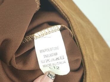 spódnice z wysokim stanem skórzane: Moda Italia, Spódnica damska, rozmiar M — 4