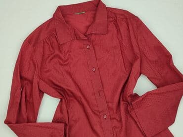 czerwona bluzki wieczorowe: Koszula damska, rozmiar S — 2