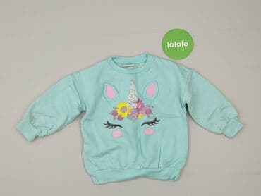 pomaranczowe spodnie dresowe: Sweatshirt, 3-4 years, 98-104 cm, condition - Very good — 2