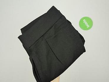 wysoki stan: Spodnie materiałowe damskie, rozmiar S — 6