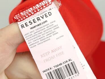 obcisła sukienka czerwona: Reserved, Women`s dress, size XL (EU 42) — 4