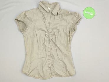 beżowe buty na koturnie ccc: Camaïeu, Bluzka damska, rozmiar S — 2