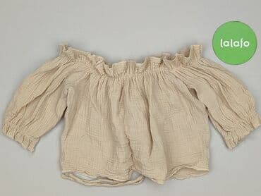 krotka bluzki z bufiastymi rękawami: Bluzka damska, rozmiar S — 4