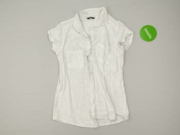 biała koszula z kołnierzykiem damska: House, Сорочка жіноча, розмір L — 2