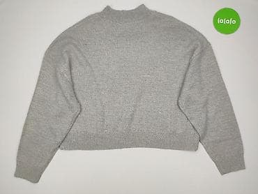 sweter patchwork: H&M Divided, Women`s sweater, size L — 3