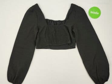shein czarne bluzki: Shein, Top damski, rozmiar M — 3