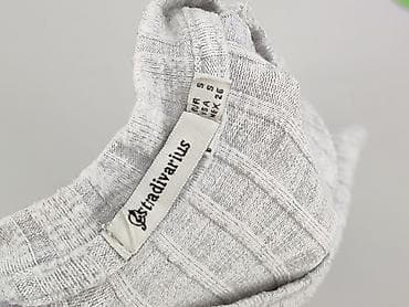 sweter szary: Stradivarius, Sweter damski, rozmiar S — 4