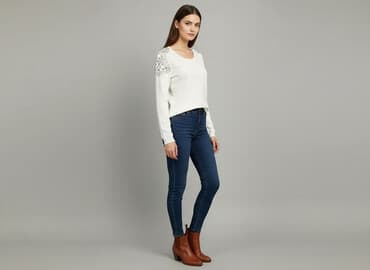 bluzki elisabetta franchi: Sweter damski, rozmiar S — 1