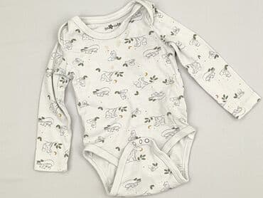 biala koszulka basic: Bodysuits, So cute, 1.5-2 years, 86-92 cm, condition - Very good — 1