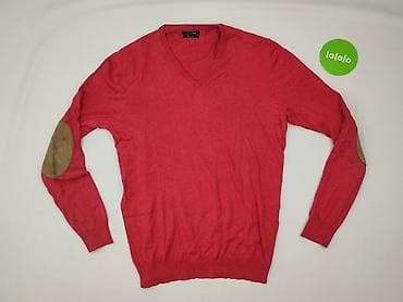 oversize t shirt basic: Massimo Dutti, Sweter dla mężczyzn, rozmiar M — 2