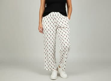 kuloty damskie jeansy: Spodnie materiałowe damskie, rozmiar 3XL — 6