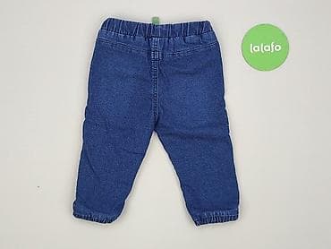 moda h: Spodnie jeansowe, Sinsay, 9-12 miesięcy, stan - Bardzo dobry — 3