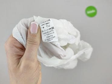 biale wiazane sandaly: Sukienka damska, rozmiar One size — 5