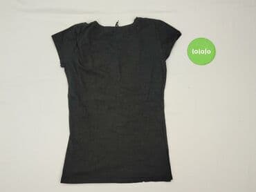 czarne koszulki damskie z nadrukiem: Sinsay, Футболка жіноча, розмір S — 4