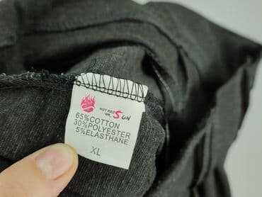 długie spodnie damskie dla wysokich: Spodnie materiałowe damskie, rozmiar XL — 5