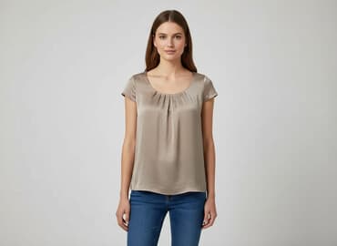 bluzka z aplikacją hm: H&M, Bluzka damska, rozmiar M — 1