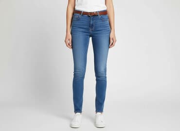 jeansy damskie klasyczne: Jeansy damskie, rozmiar S — 5