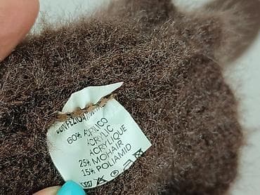 crop sweter: Sweter damski, rozmiar One size — 4