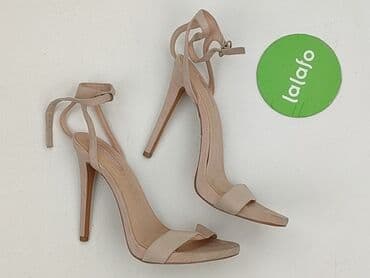 w.klapkach tekst: Topshop, Sandały damskie, 40 — 2