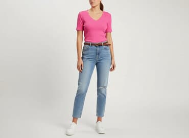 sinsay t shirty damskie: Sinsay, T-shirt damski, rozmiar M — 6