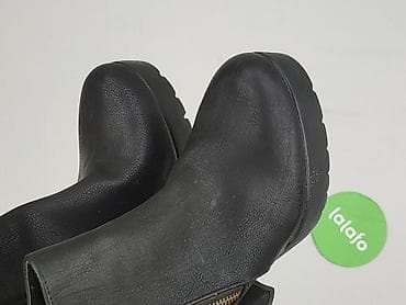 buty na platformie: Botki damskie, rozmiar 38 — 7