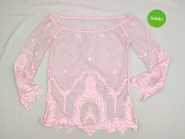 bluzki z tiulowymi rękawami allegro: Tulle, Bluzka damska, rozmiar M — 2