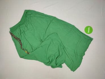 szerokie bluzki damskie: Bella, Spodnie materiałowe damskie, rozmiar M — 2