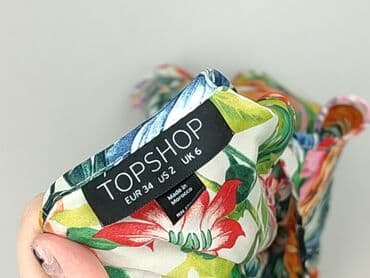 bluzki z printem: Topshop, Top damski, rozmiar XS — 5