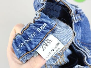 zara kamizelka haftowana: Jeans, Zara, 12 years, 152, condition - Very good — 4