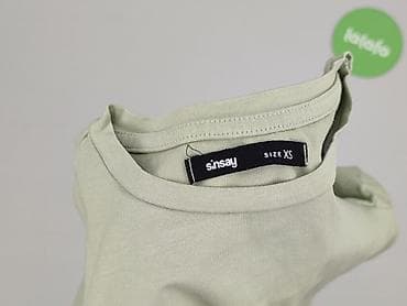 t shirty basic damskie: Sinsay, Top damski, rozmiar XS — 6