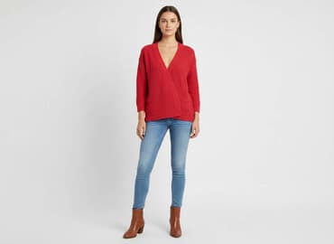 sweter z dekoltem v: Vero Moda, Kardigan damski, rozmiar XS — 7