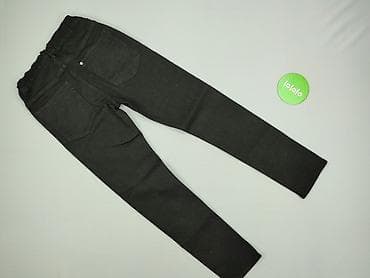hm top w paski: Spodnie jeansowe, H&M, 12 lat, 152, stan - Idealny — 3