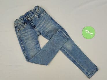 jeansy z łańcuchem: Jeans, Alive, 7 years, 122, condition - Very good — 2