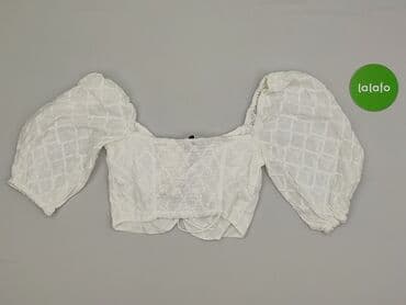 bluzki z dekoltem bershka: Bershka, Top damski, rozmiar M — 3