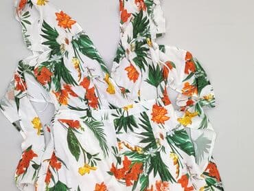 kombinezon długi rękaw krótkie spodenki: PrettyLittleThing, Kombinezon damski, rozmiar M — 1