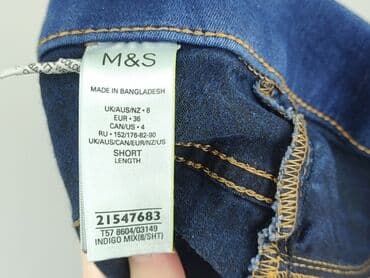 dżinsy czarne: M&S Collection, Jeansy damskie, rozmiar S — 5