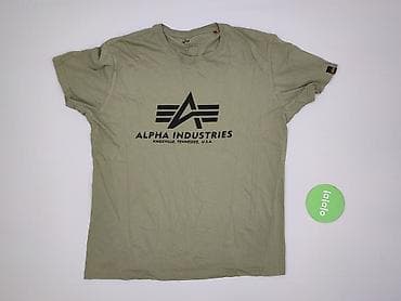 hm basic: Alpha Industries, Koszulka dla mężczyzn, rozmiar M — 2