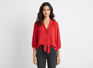 reserved czerwona bluzki: HailyS, Bluzka damska, rozmiar M — 6